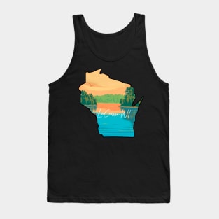 Wisconsin State Tourism La Crosse Tank Top